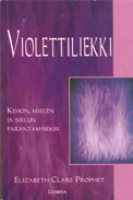 Violettiliekki kirjan kansi